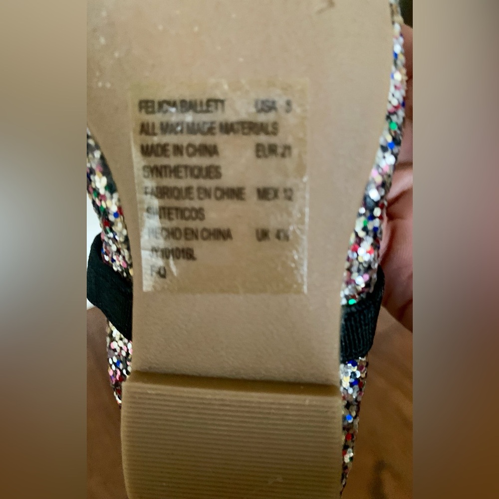 Glitter Sam Edelman Felicia Ballet Flats - Picture 5 of 17